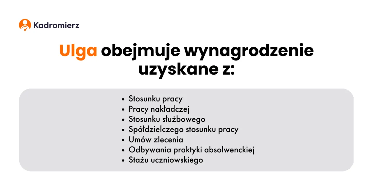 student umowa zlecenie ulga dla młodych