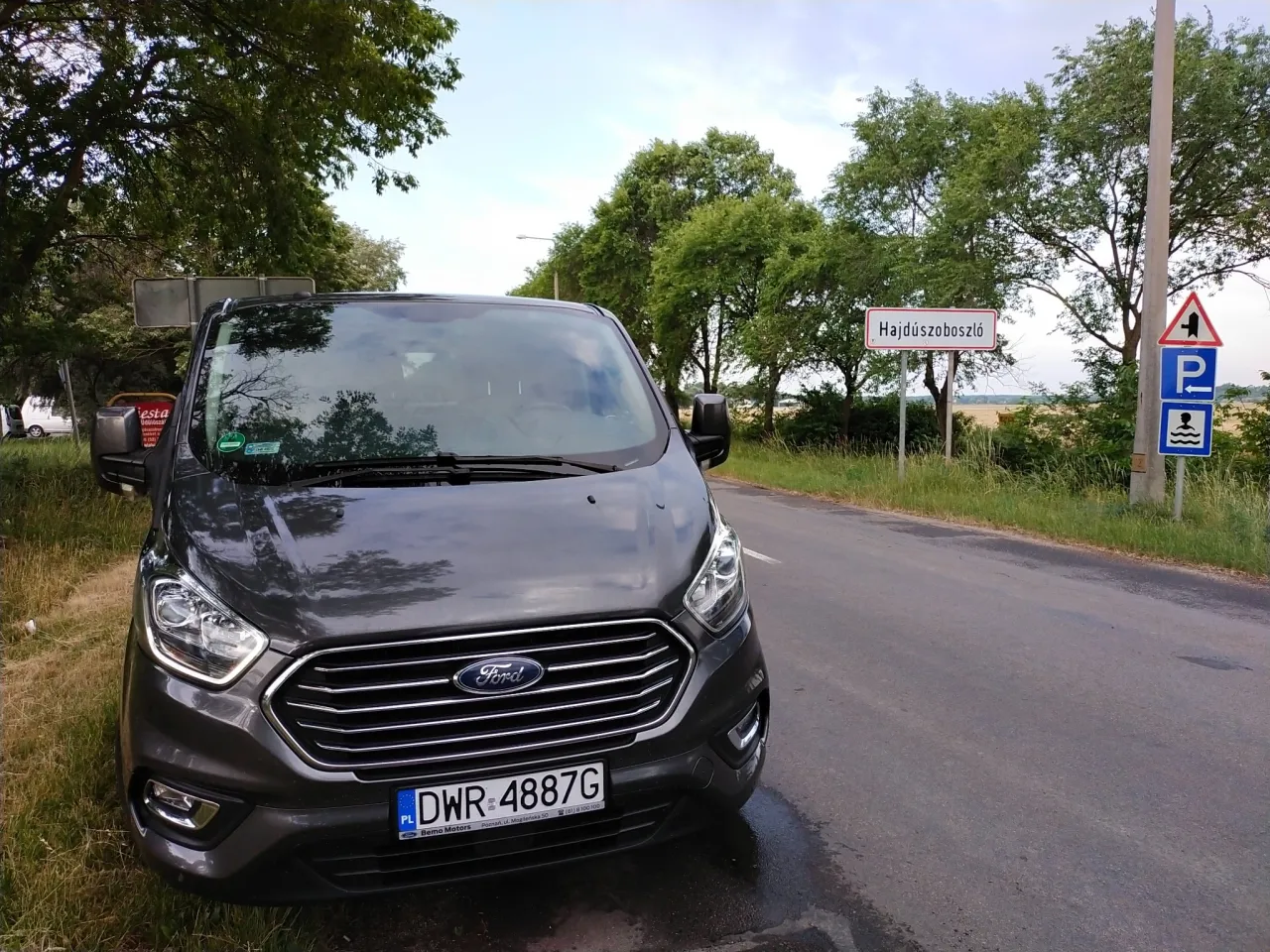 mapa trasy Polska Hajduszoboszló samochodem