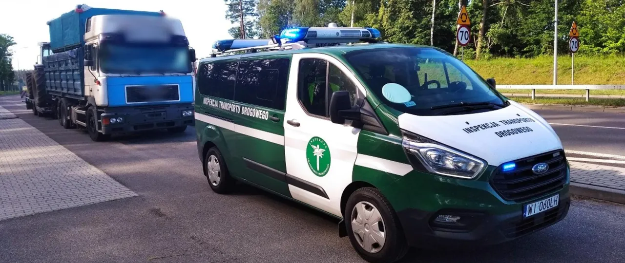 policja kontrola przyczepa brak rejestracji