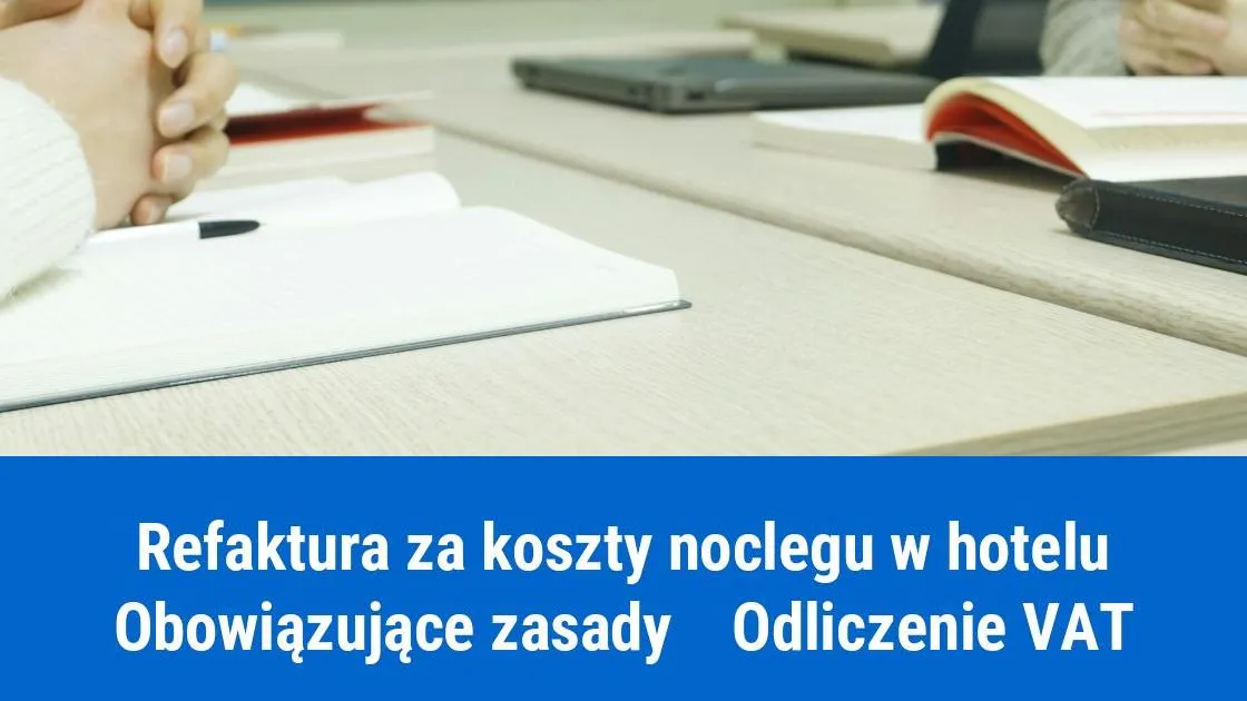 refakturowanie usług, odliczenie VAT od noclegu