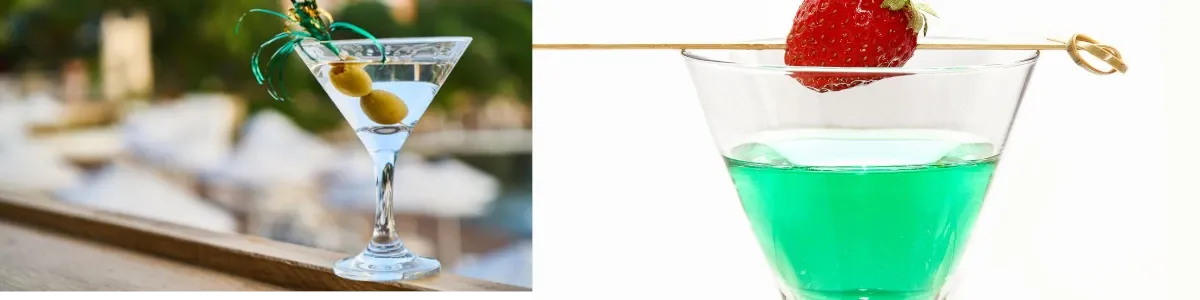 dekoracje do drinków miętowych