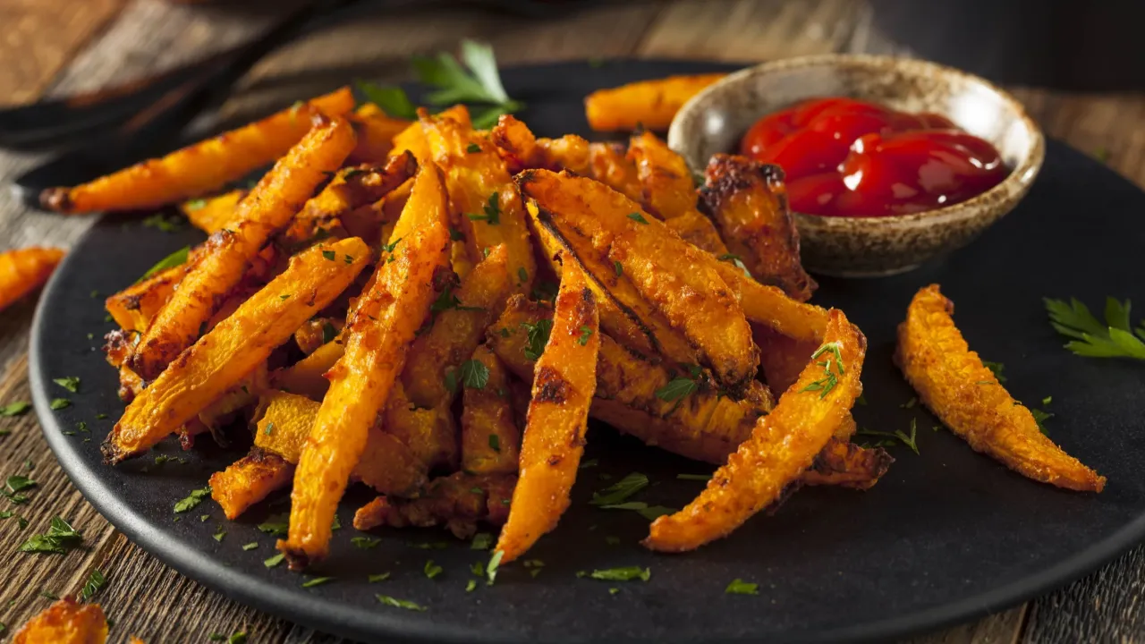 frytki z cukinii dyni fasolki szparagowej