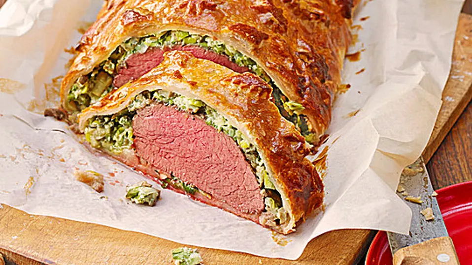 Festliches Rinderfilet im Bl&auml;tterteig