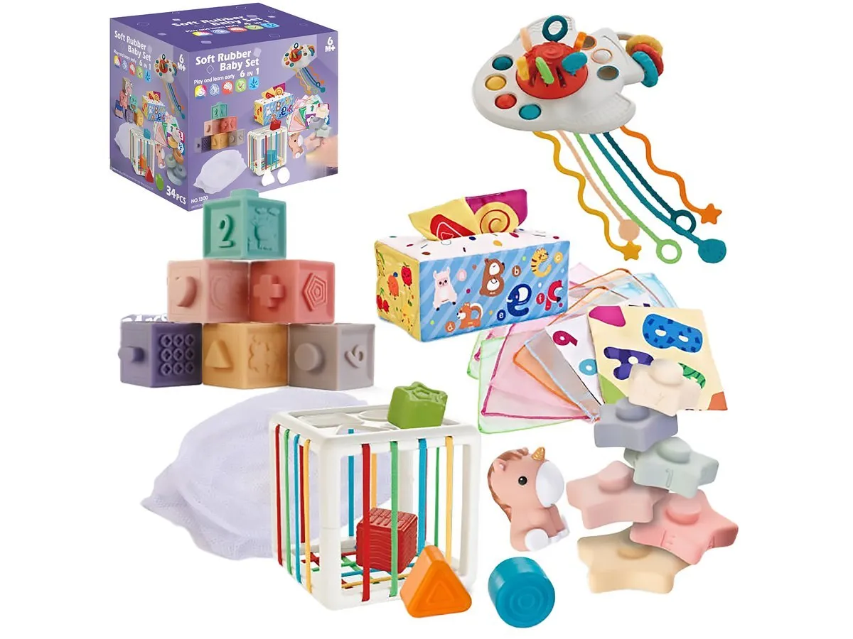 Najlepsze zabawki sensoryczne 6m+