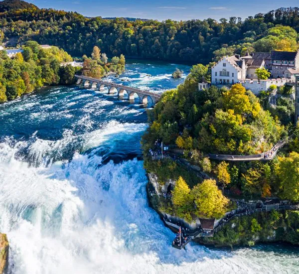 Jezioro Bodeńskie krajobrazy wyspa Mainau Meersburg