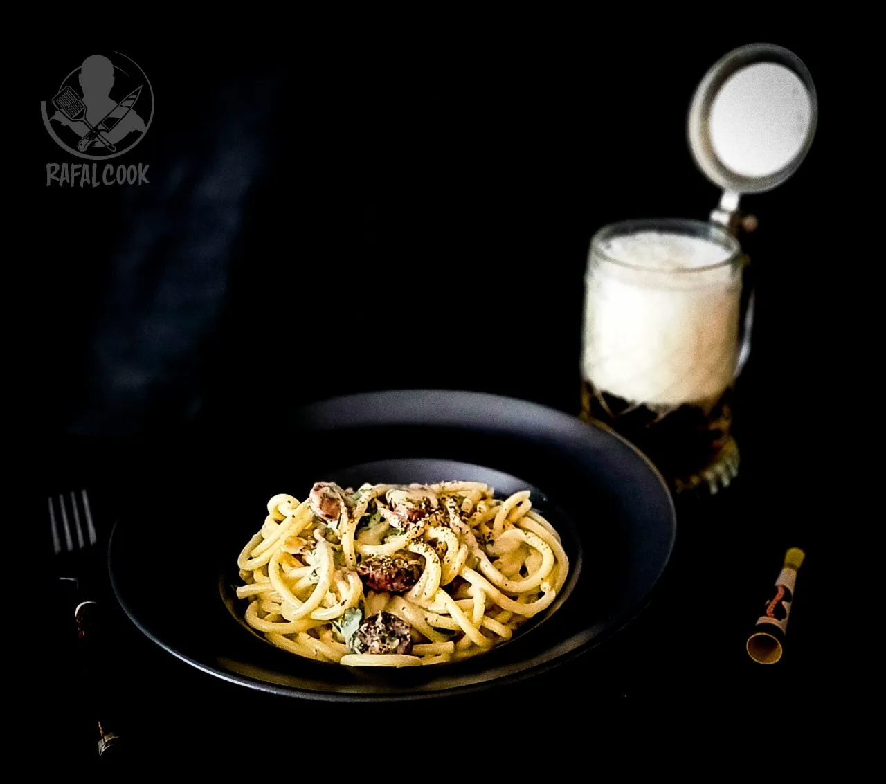 spaghetti po niemiecku gotowe danie