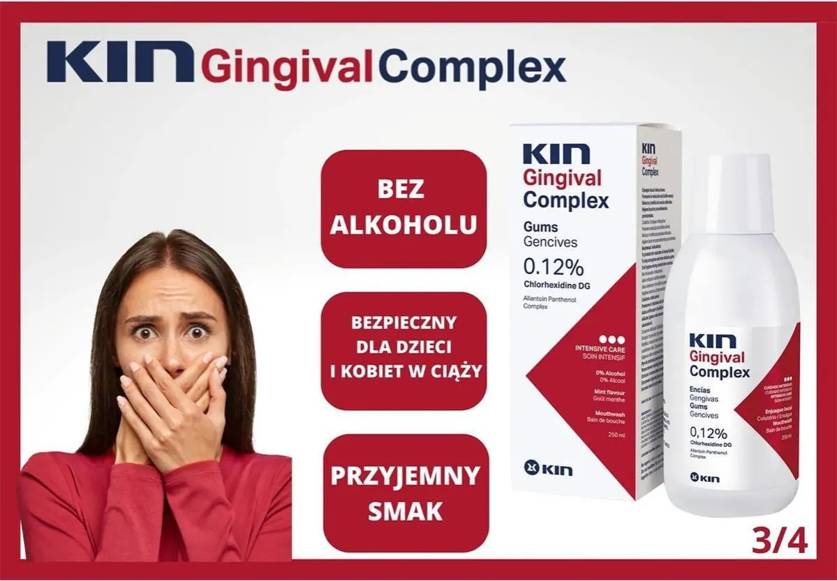 Płyn do płukania ust dla dzieci i kobiet w ciąży