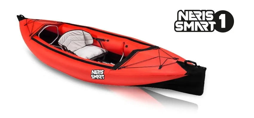 kajak na rzece z nurtem i kajak na jeziorze bezwietrznie