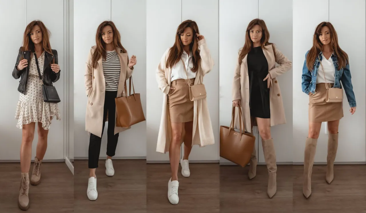 Kapsułowa garderoba damska przykłady
