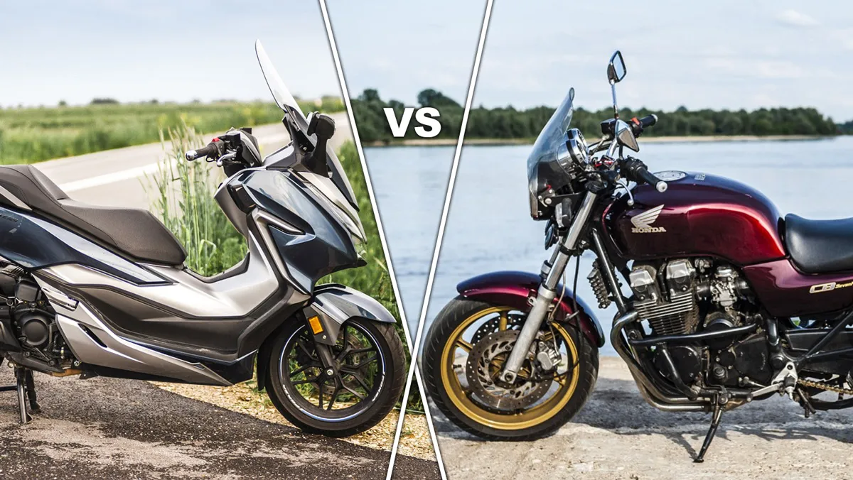 motorower skuter motocykl porównanie