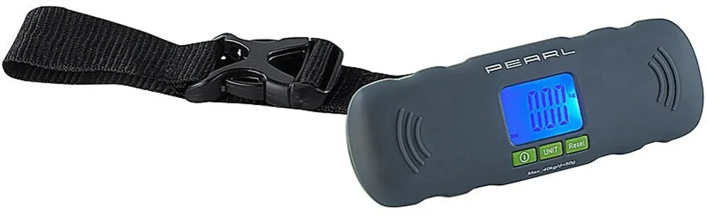 Kofferwaage vor dem Flug