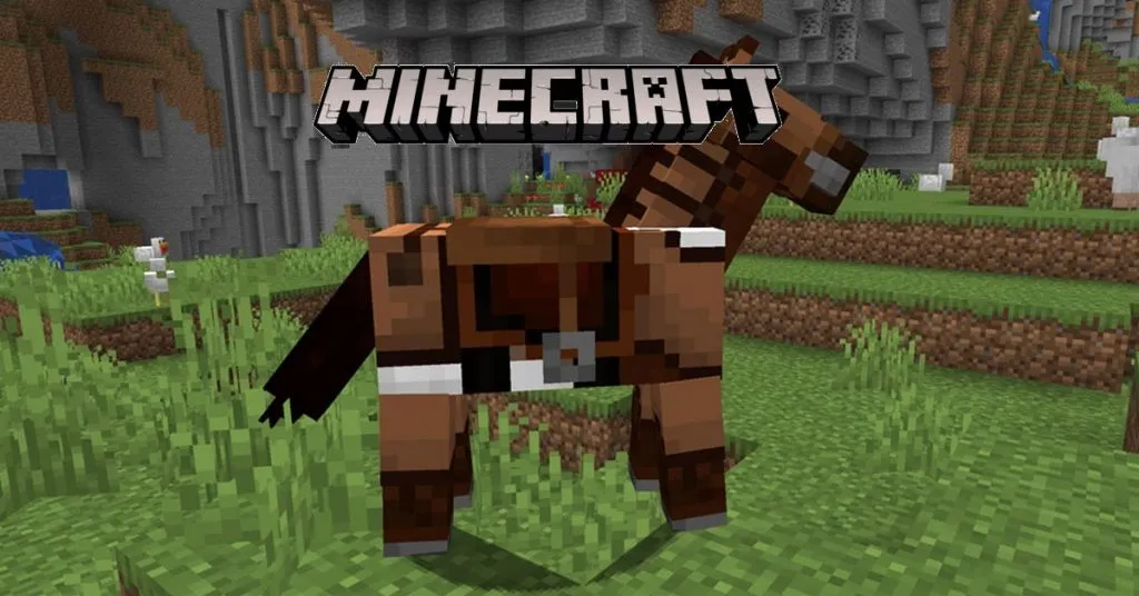 Zdjęcie Jak zrobić siodło dla konia w Minecraft, gdy nie można go wykonać
