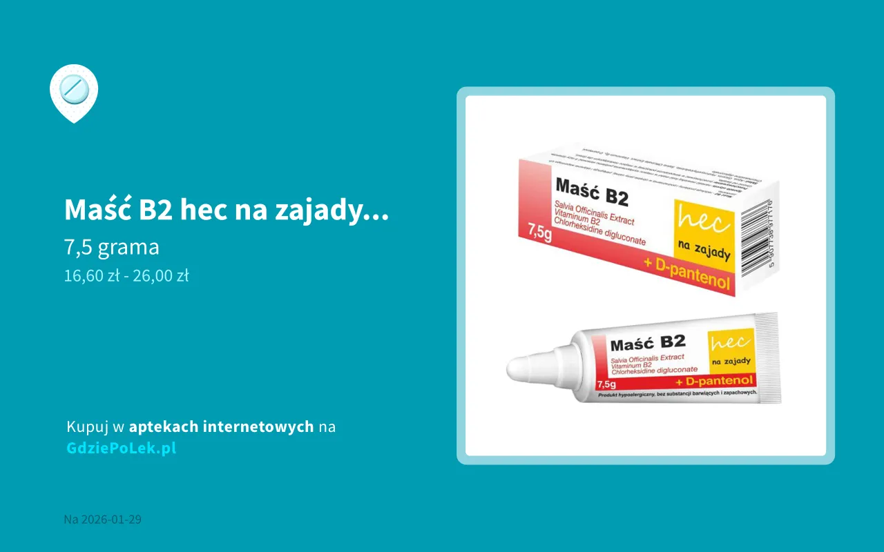 preparaty na zajady apteka maści kremy