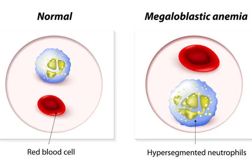 anemia megaloblastyczna objawy