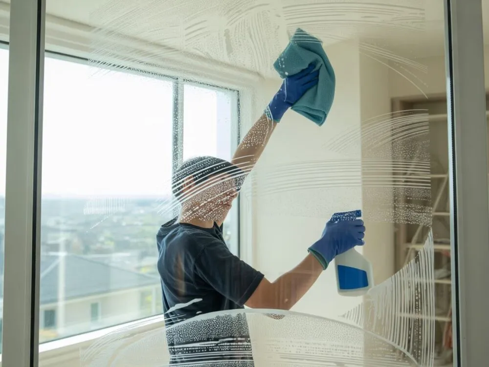 mycie okien po remoncie trudny dostęp