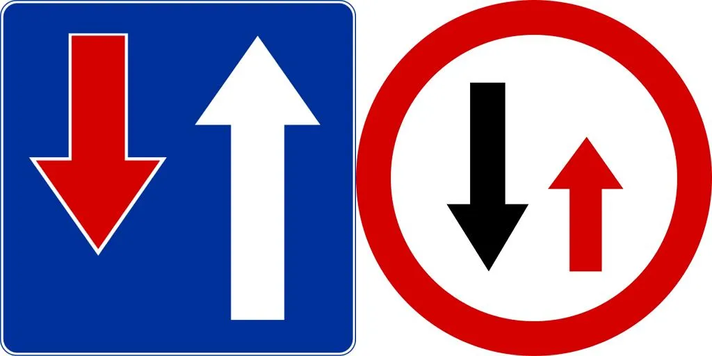 Znaki drogowe pierwszeństwo, taryfikator mandatów