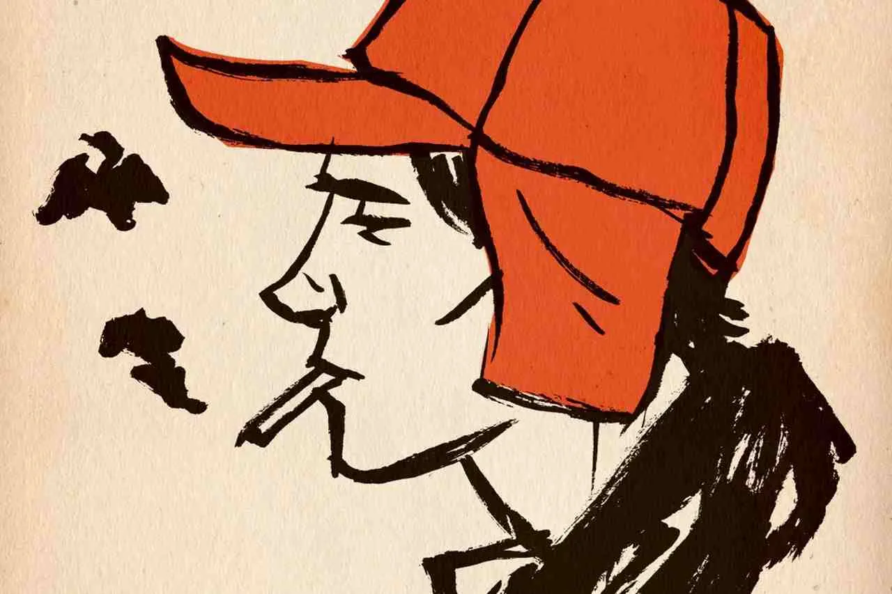Holden Caulfield czerwona czapka
