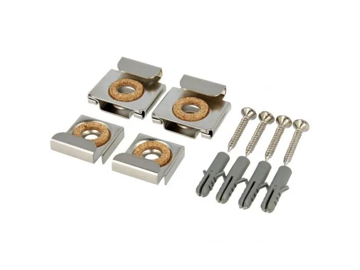 zestaw uchwyt&oacute;w i kołk&oacute;w do montażu lustra