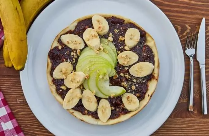 Zdrowy omlet na słodko fit