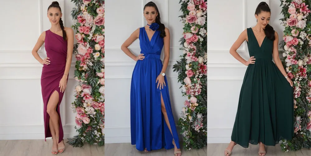 Zdjęcie Czy granatowa sukienka pasuje na wesele? Elegancja i styl w jednym