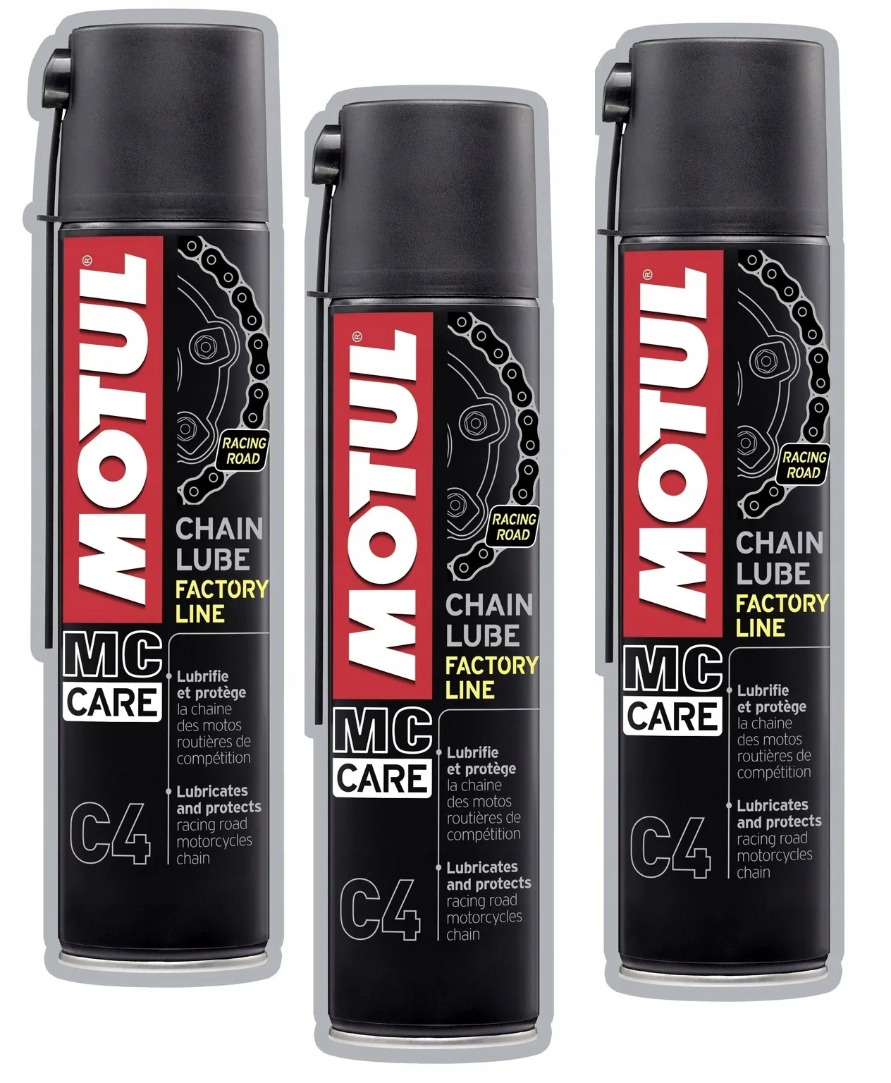 Zdjęcie Motul C4 - najlepszy smar do łańcuchów motocykli, który chroni