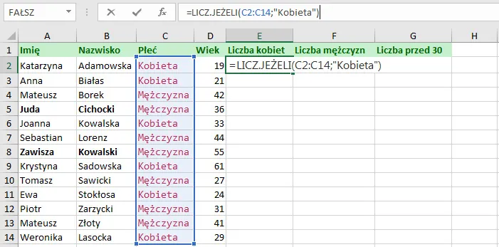 Zdjęcie Funkcja ILE.LICZB w Excel: Jak skutecznie zliczać liczby