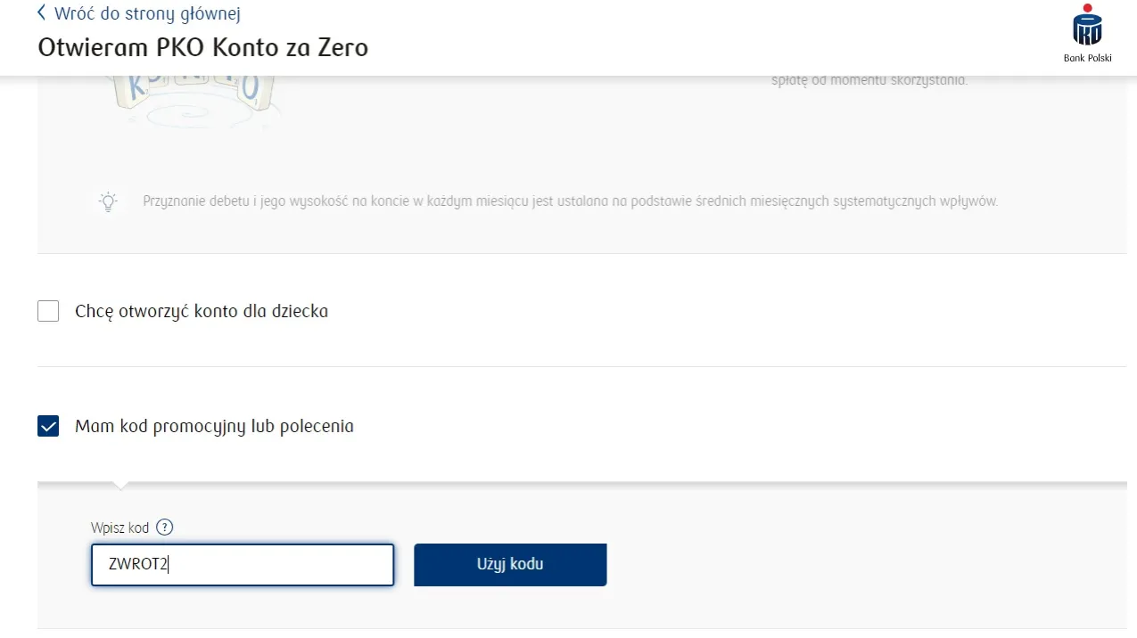 Zdjęcie Jak użyć kodu polecenia w PKO? Wskazówki dotyczące polecenia konta w banku