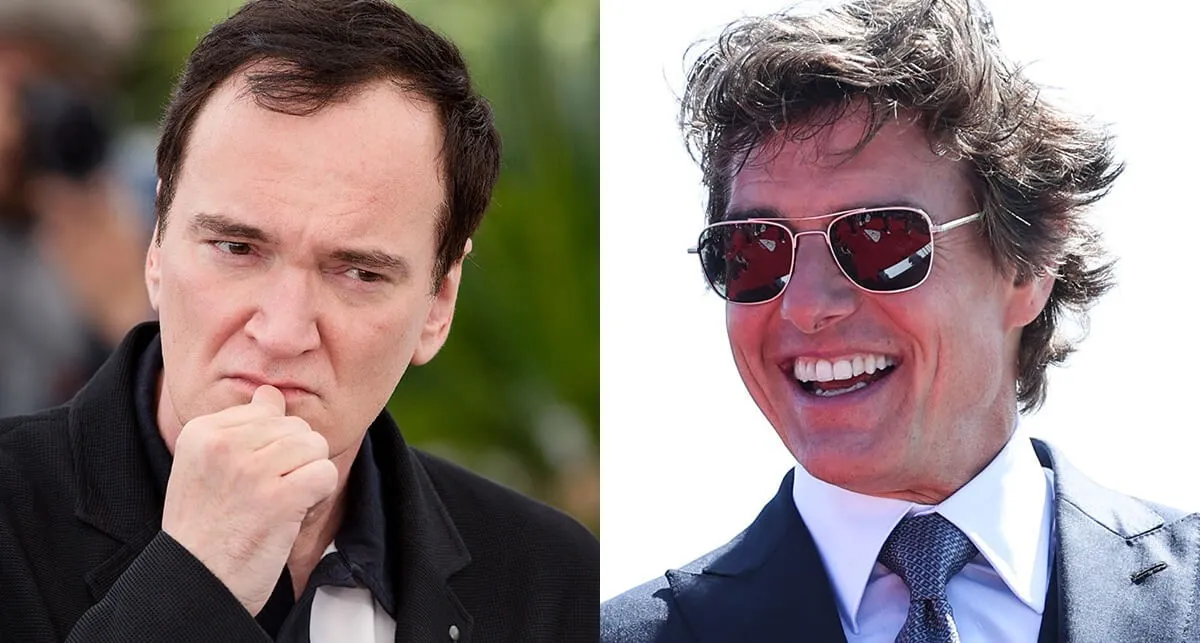 Zdjęcie Quentin tarantino chce toma cruise'a. plotka o filmie reżysera podekscytowała fanów