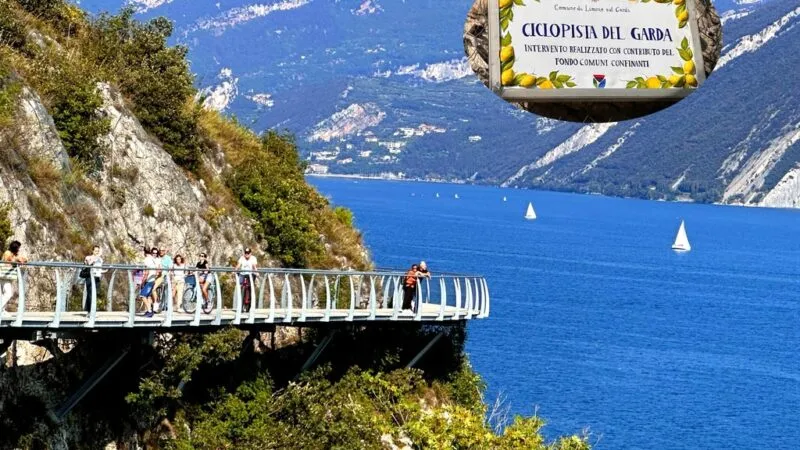 Zdjęcie Najlepsze trasy rowerowe w Limone sul Garda – piękne widoki i emocje