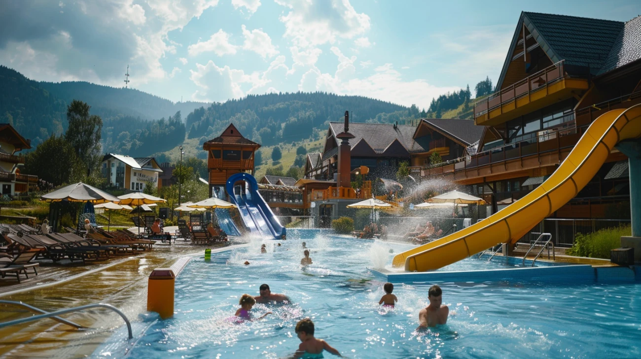 Zdjęcie Hotel z basenem na Kaszubach: Idealny dla rodzin - Relaks i zabawa