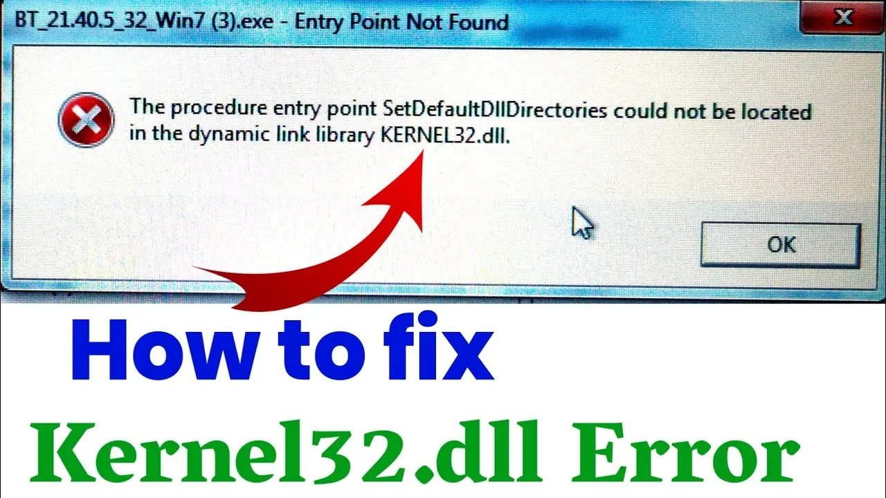Zdjęcie Jak naprawić Kernel32 DLL w Windows 7: Proste kroki do naprawy