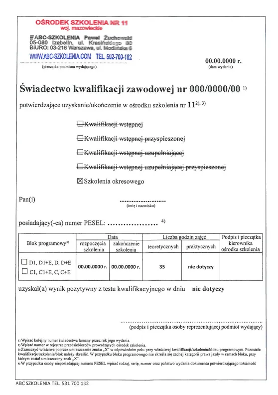 Zdjęcie Świadectwo kwalifikacji zawodowej – co to jest i dlaczego jest ważne?
