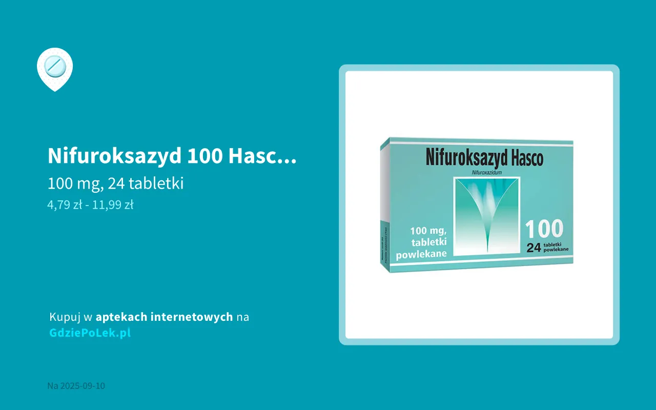 Zdjęcie Nifuroksazyd czy można kupić bez recepty? Sprawdź dostępność leku