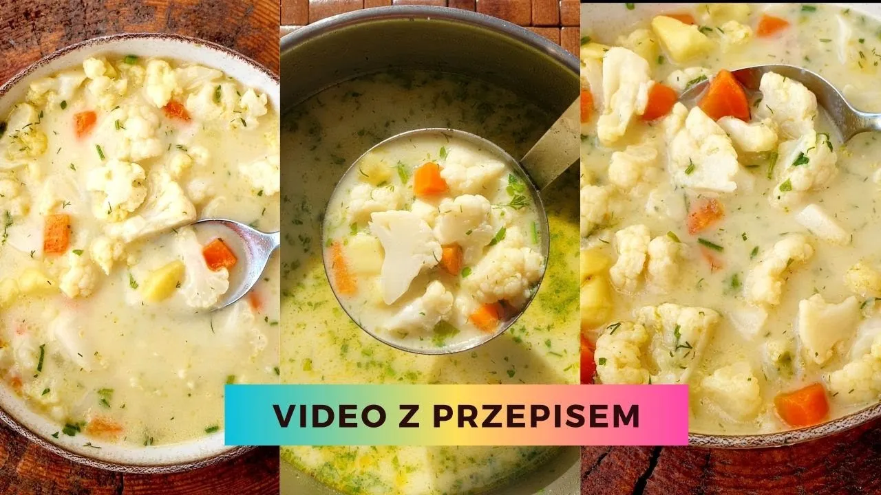 Zdjęcie Zupa kalafiorowa jak u babci - przepis na smak dzieciństwa