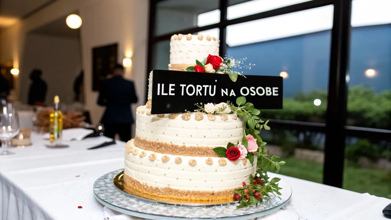 Zdjęcie Ile kg tort na 10 osób? Odpowiedzi, które zaskoczą każdego