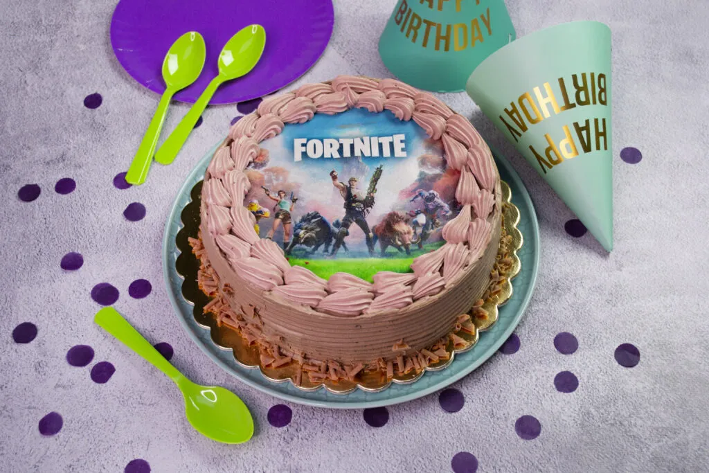 Zdjęcie Najlepsze propozycje i inspiracje na torty Fortnite na urodziny