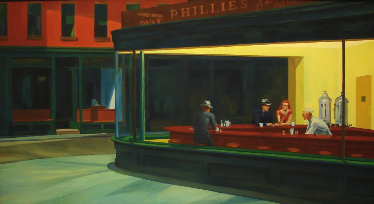 Zdjęcie Edward Hopper – malarstwo pełne samotności i emocji w sztuce