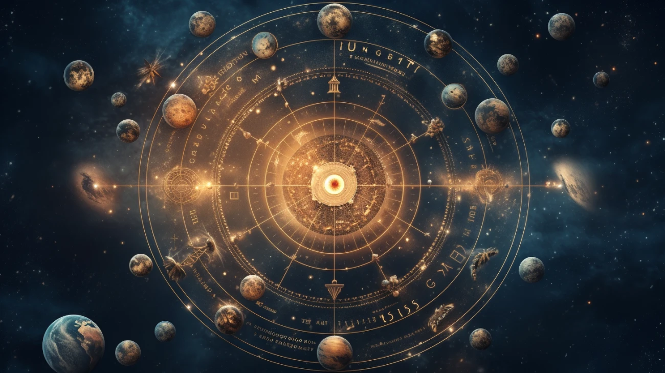 Obliczanie domów w horoskopie - Horoskop urodzeniowy domy, Kosmogram domy
