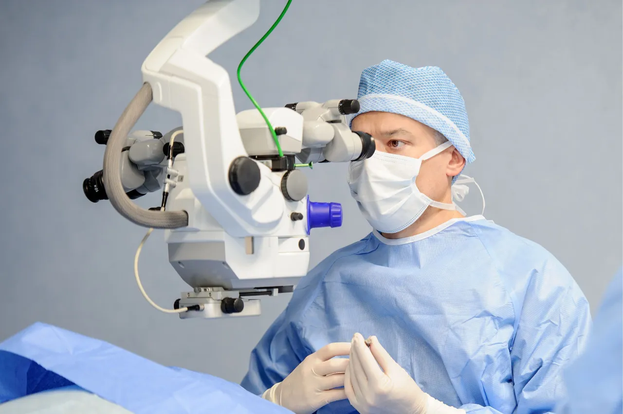 sala operacyjna okulistyka jaskra