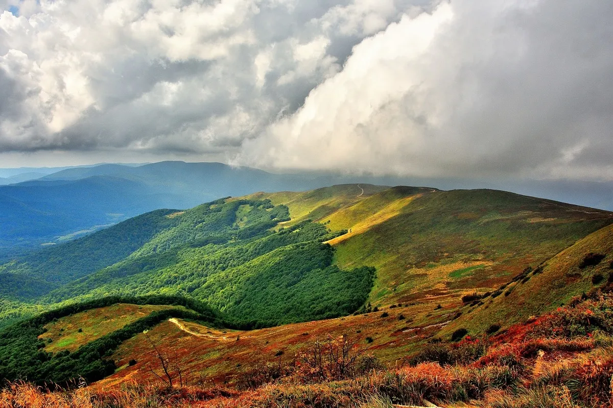 Majestatyczne polskie g&oacute;ry Tatry Bieszczady