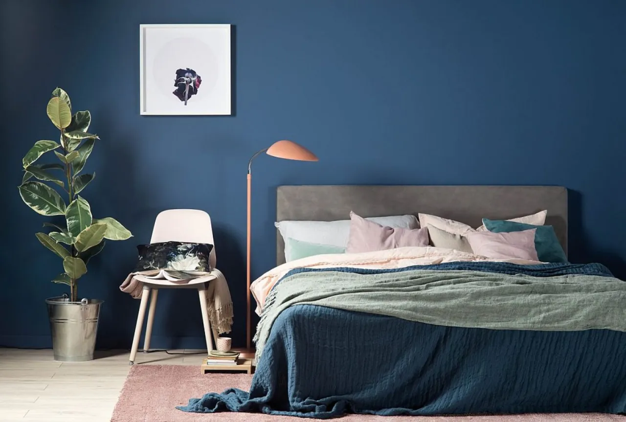 Paleta kolor&oacute;w do sypialni relaksujące