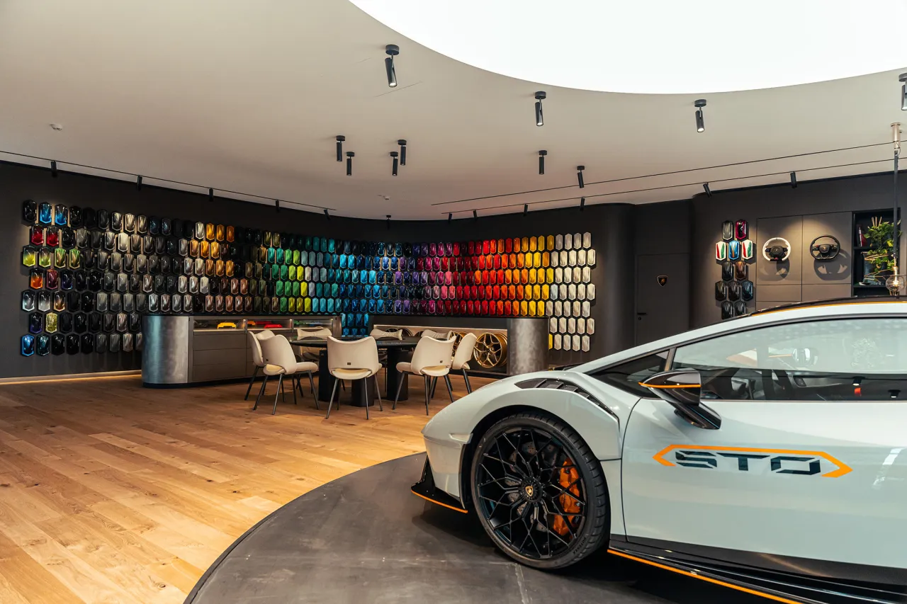 Lamborghini Ad Personam personalizacja wnętrza