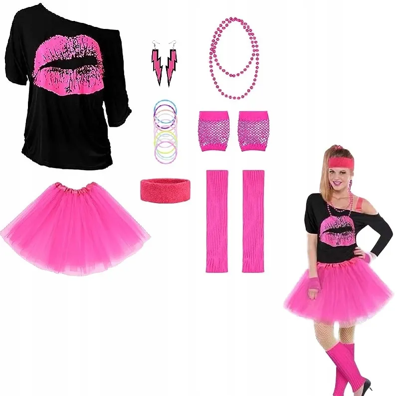 Akcesoria lata 80 moda