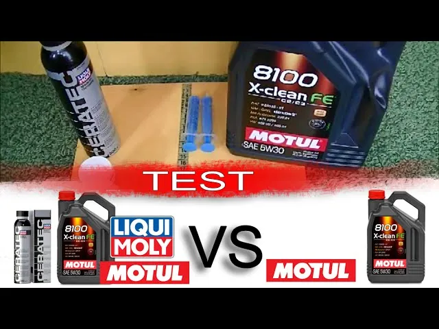 Motul 8100 X-clean+ vs X-clean EFE porównanie