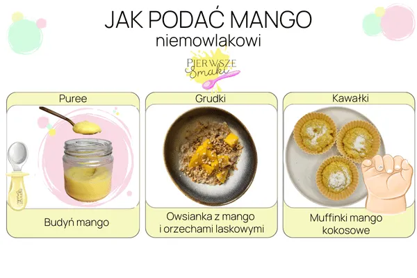 jak przygotować mango dla dziecka krok po kroku
