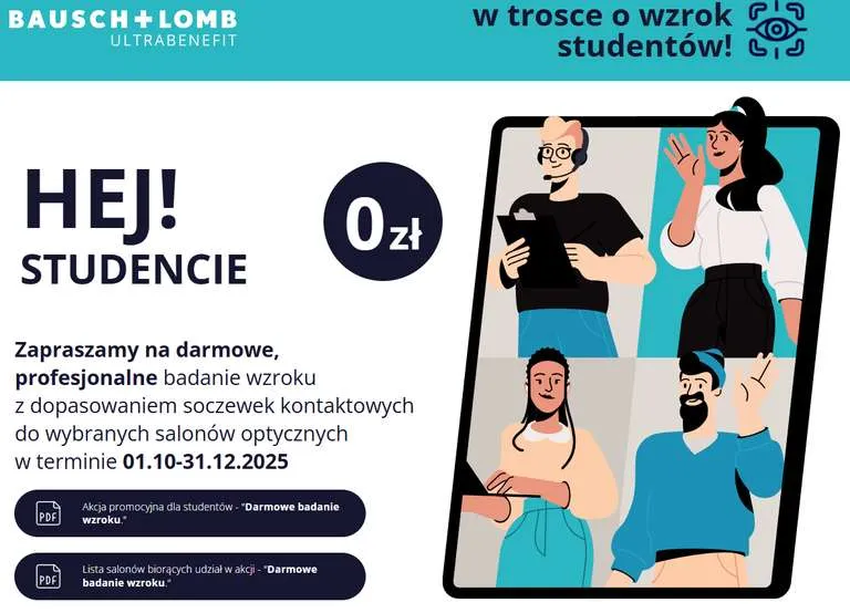 promocja badanie wzroku gratis