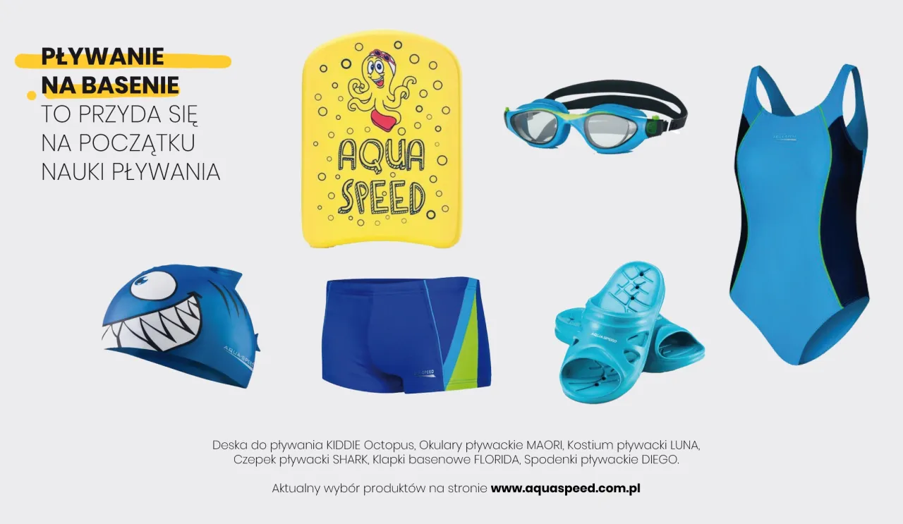 zestawy do pływania dla dzieci w różnym wieku