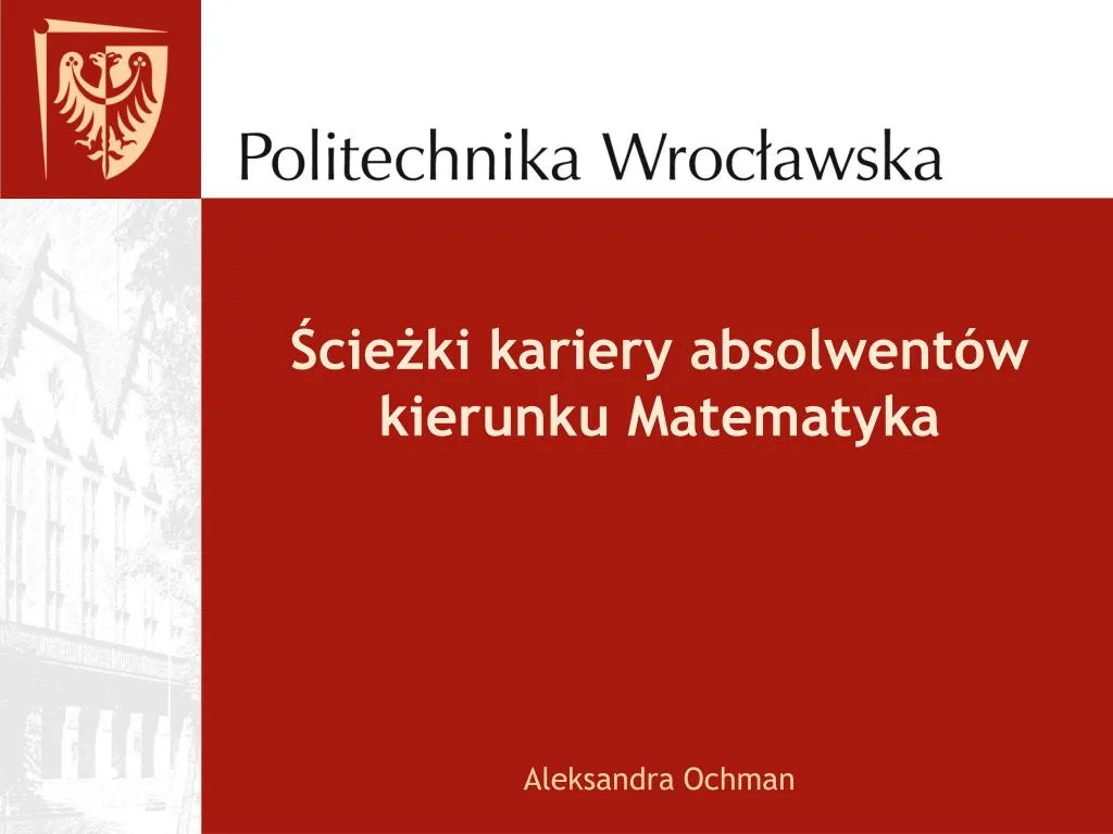 Absolwent matematyki w pracy, r&oacute;żnorodne ścieżki kariery