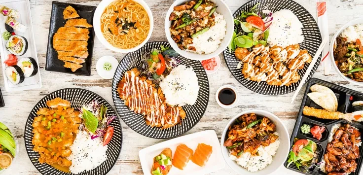 Vielf&auml;ltige Gerichte aus verschiedenen K&uuml;chen (italienisch, asiatisch, vegan)