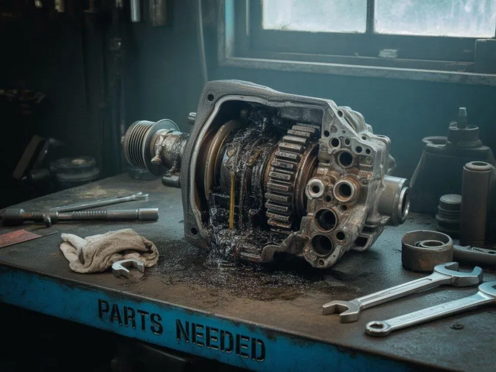 objawy awarii dyferencjału schematyczne przedstawienie